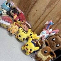 ピカチュウ イーブイ 他 ぬいぐるみ ポーチ など まとめて